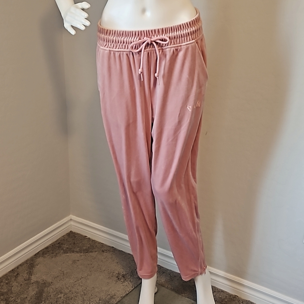 Victoria's Secret PINK velour track pants